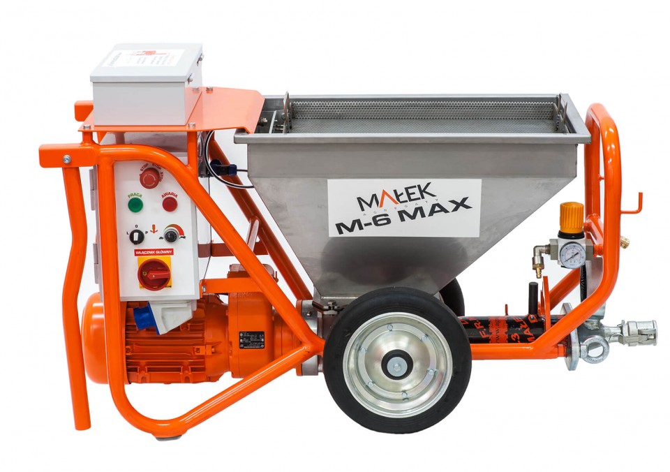 Agregat tynkarski Małek M-6 Max kompresor GRATIS!